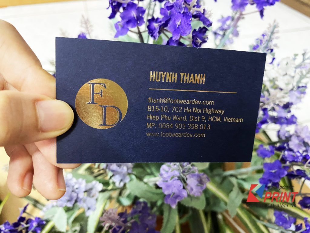 in name card bằng nhựa