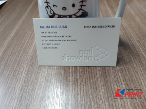 in name card giấy mỹ thuật