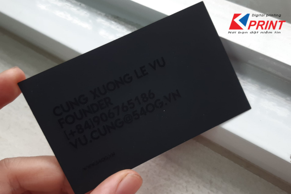 giấy mỹ thuật in name card