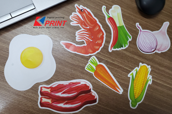 in decal logo dán