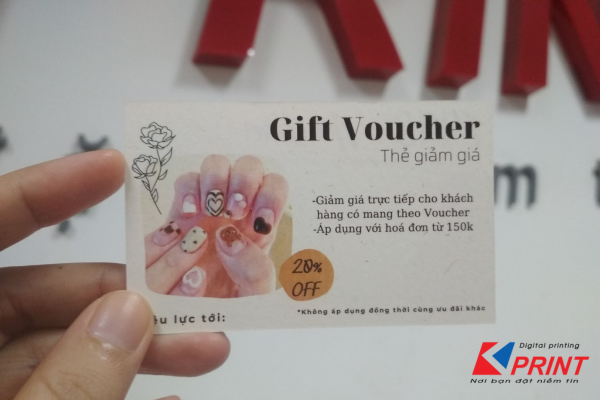 voucher thiết kế