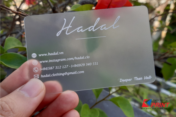 in card visit đẹp