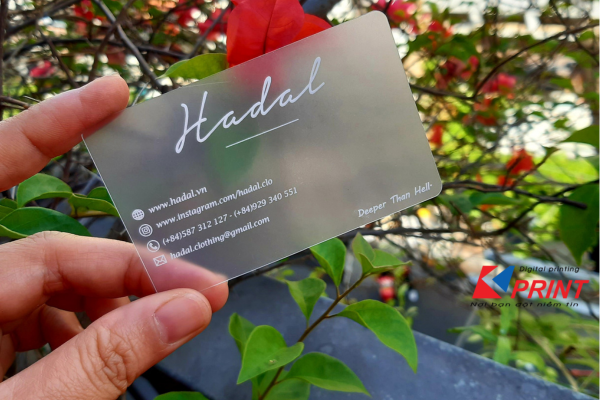 In Thẻ Nhựa Tại TP HCM 